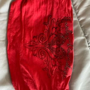 Red Harley Davidson head band